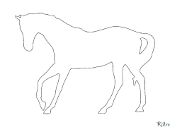 cavallo Disegni Da Colorare Stampabili